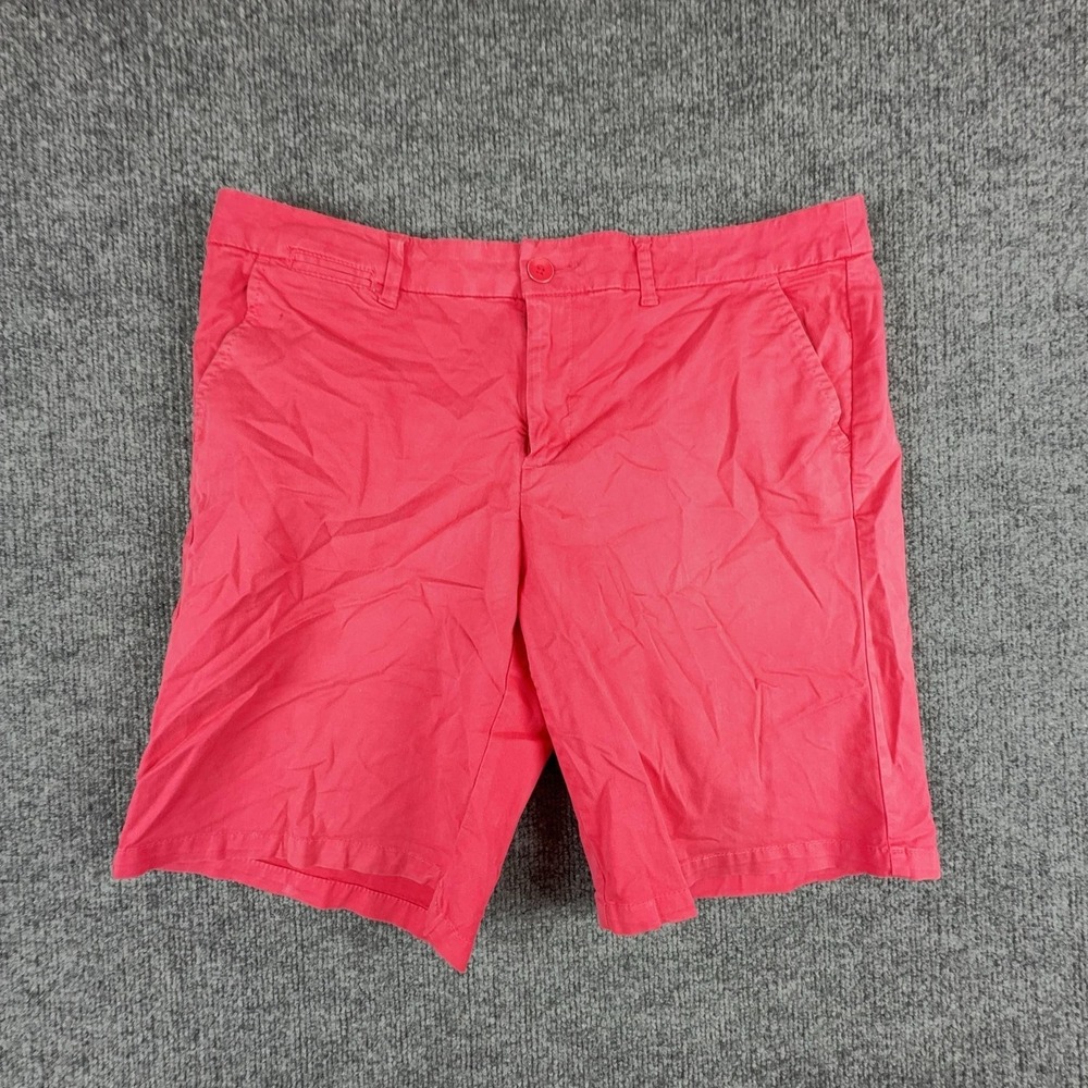 Gap Shorts Womens 6 Pink Twill Chino Flat Front Stretch Casual Summer Pockets